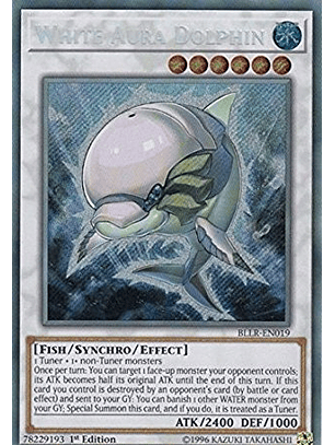 White Aura Dolphin - BLLR-EN019 - Secret Rare
