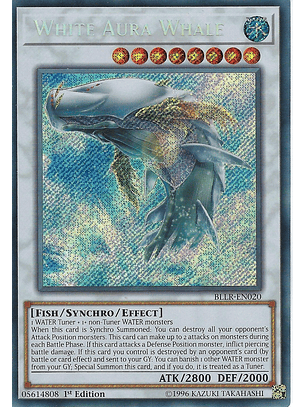 White Aura Whale - BLLR-EN020 - Secret Rare