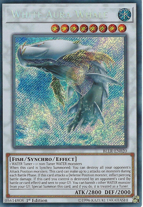 White Aura Whale - BLLR-EN020 - Secret Rare