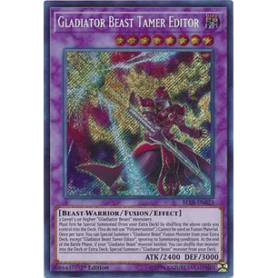 Gladiator Beast Tamer Editor - BLLR-EN023 - Secret Rare