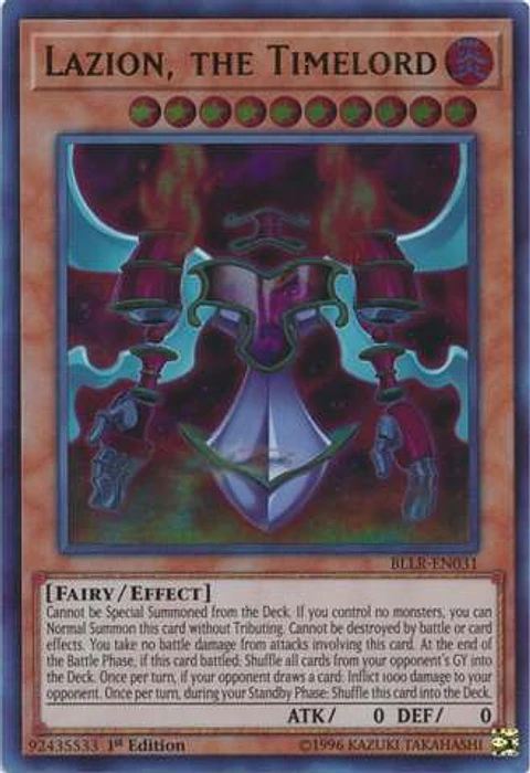 Lazion, the Timelord - BLLR-EN031 - Ultra Rare