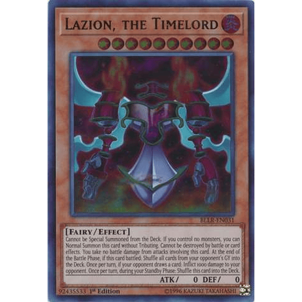 Lazion, the Timelord - BLLR-EN031 - Ultra Rare