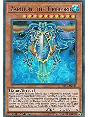 Zaphion, the Timelord - BLLR-EN032 - Ultra Rare