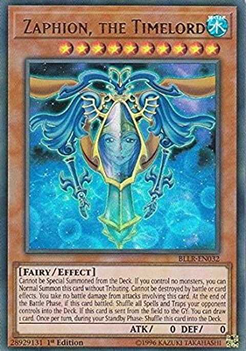 Zaphion, the Timelord - BLLR-EN032 - Ultra Rare