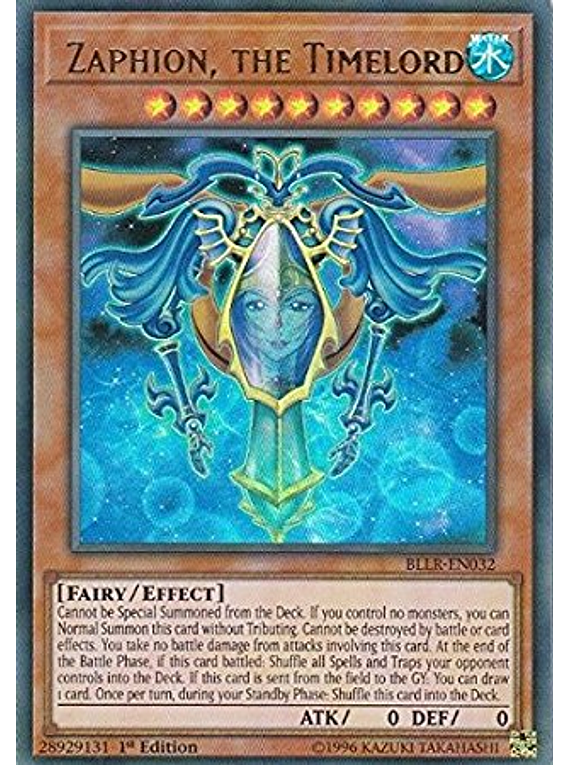 Zaphion, the Timelord - BLLR-EN032 - Ultra Rare
