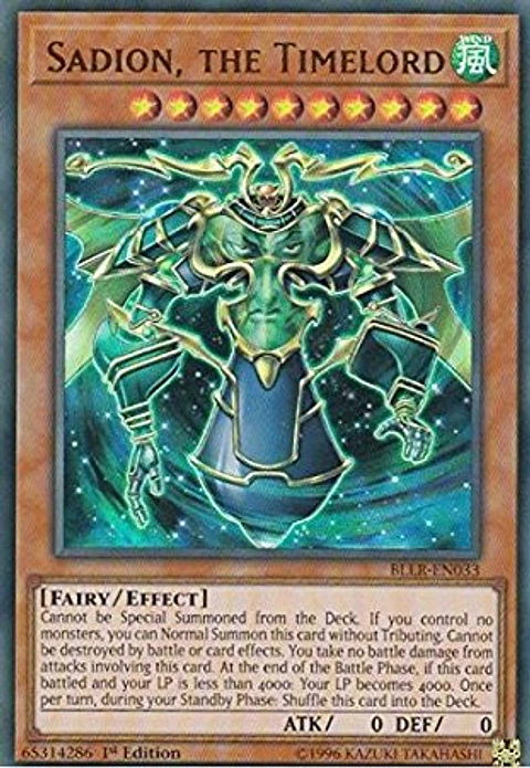 Sadion, the Timelord - BLLR-EN033 - Ultra Rare