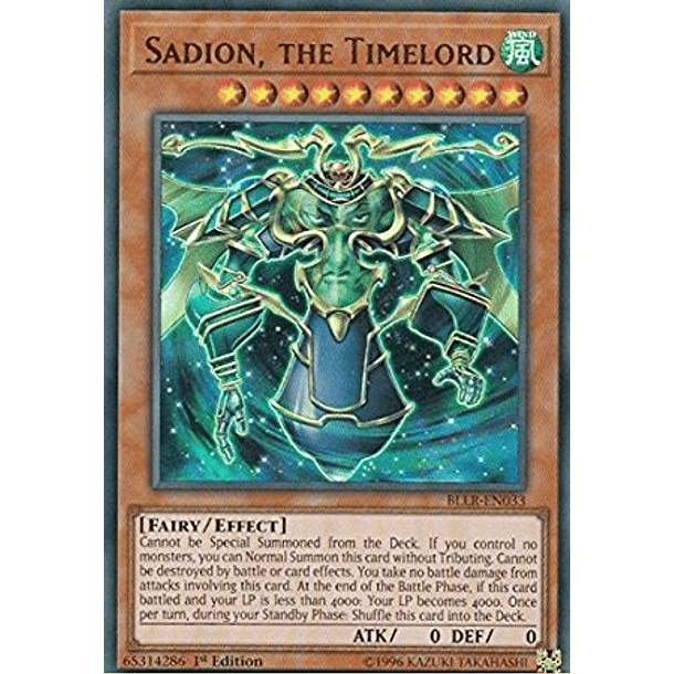 Sadion, the Timelord - BLLR-EN033 - Ultra Rare
