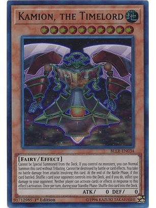 Kamion, the Timelord - BLLR-EN034 - Ultra Rare