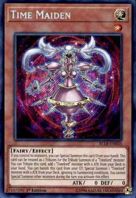 Time Maiden - BLLR-EN035 - Secret Rare