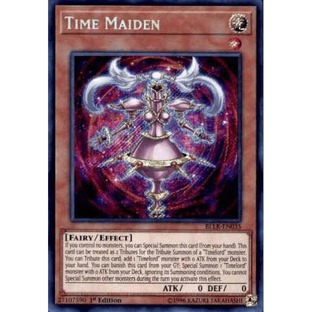 Time Maiden - BLLR-EN035 - Secret Rare