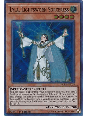 Lyla, Lightsworn Sorceress - BLLR-EN036 - Ultra Rare
