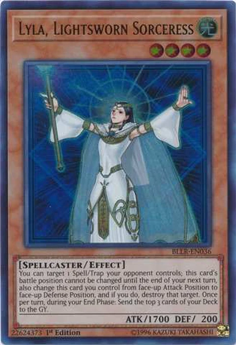 Lyla, Lightsworn Sorceress - BLLR-EN036 - Ultra Rare