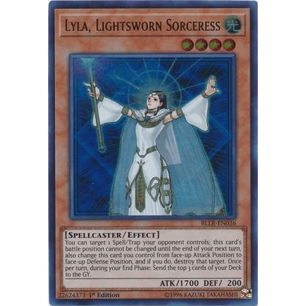 Lyla, Lightsworn Sorceress - BLLR-EN036 - Ultra Rare
