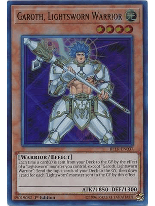 Garoth, Lightsworn Warrior - BLLR-EN037 - Ultra Rare