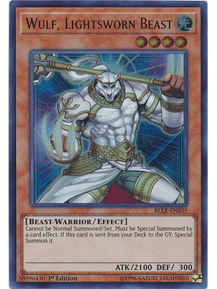 Wulf, Lightsworn Beast - BLLR-EN039 - Ultra Rare