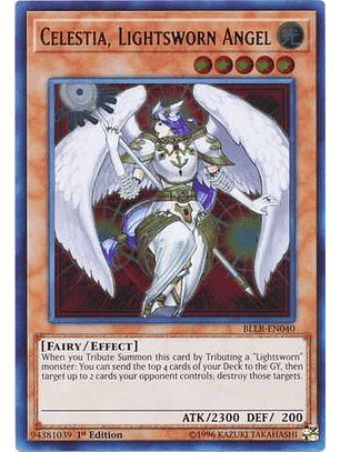 Celestia, Lightsworn Angel - BLLR-EN040 - Ultra Rare