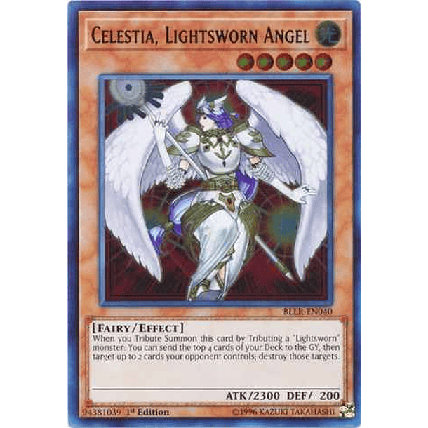 Celestia, Lightsworn Angel - BLLR-EN040 - Ultra Rare