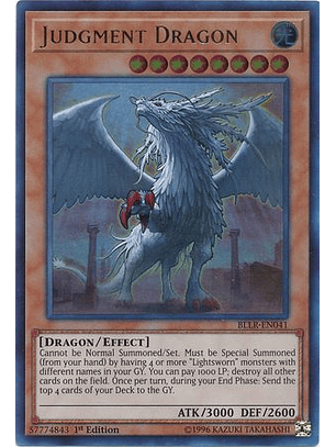 Judgment Dragon - BLLR-EN041 - Ultra Rare