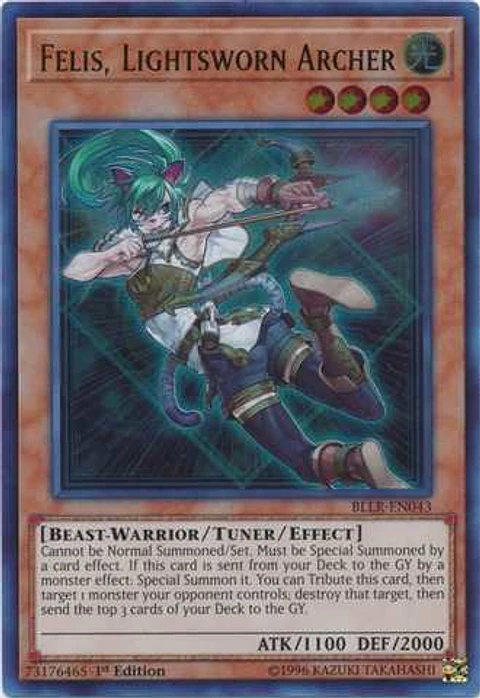Felis, Lightsworn Archer - BLLR-EN043 - Ultra Rare
