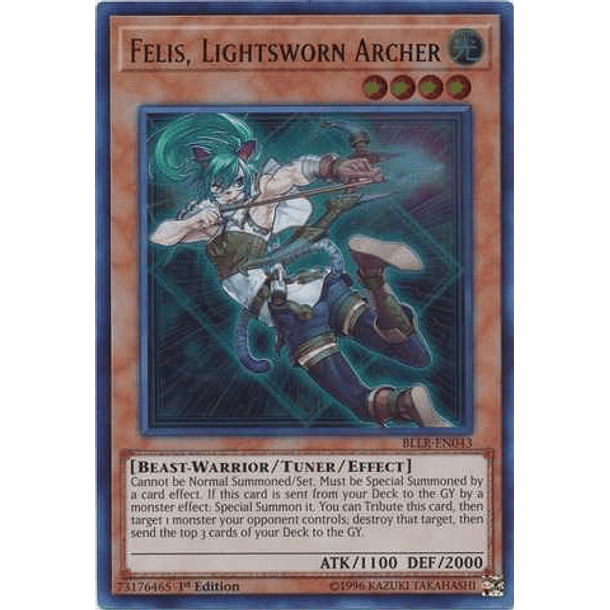 Felis, Lightsworn Archer - BLLR-EN043 - Ultra Rare