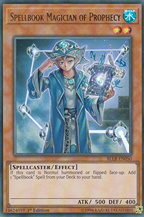 Spellbook Magician of Prophecy - BLLR-EN050 - Ultra Rare