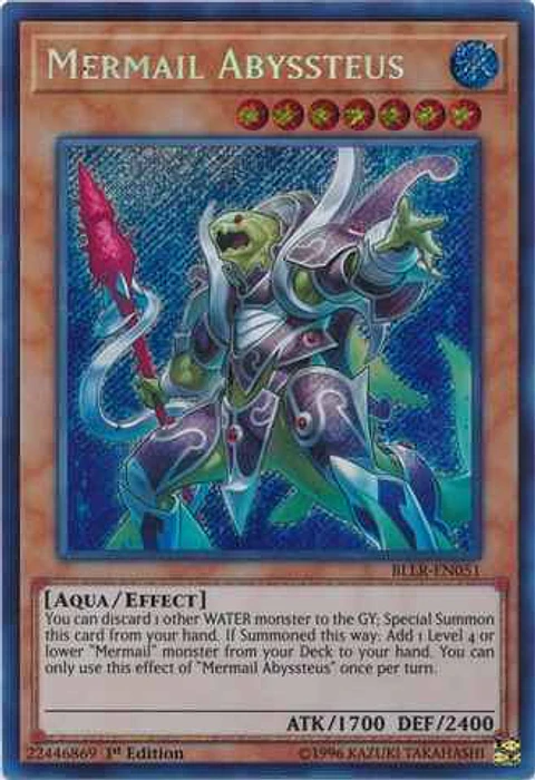 Mermail Abyssteus - BLLR-EN051 - Secret Rare