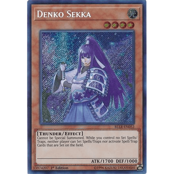 Denko Sekka - BLLR-EN052 - Secret Rare