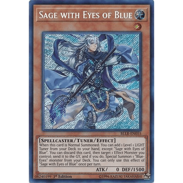 Sage with Eyes of Blue - BLLR-EN055 - Secret Rare