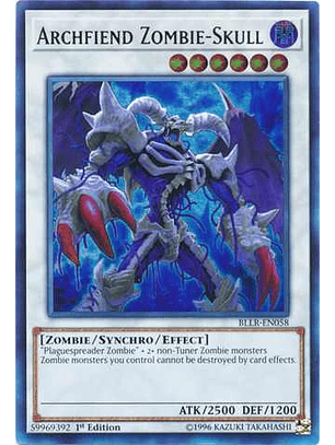 Archfiend Zombie-Skull - BLLR-EN058 - Ultra Rare