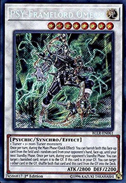 PSY-Framelord Omega - BLLR-EN061 - Secret Rare