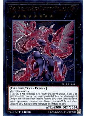 Neo Galaxy-Eyes Photon Dragon - BLLR-EN064 - Ultra Rare 