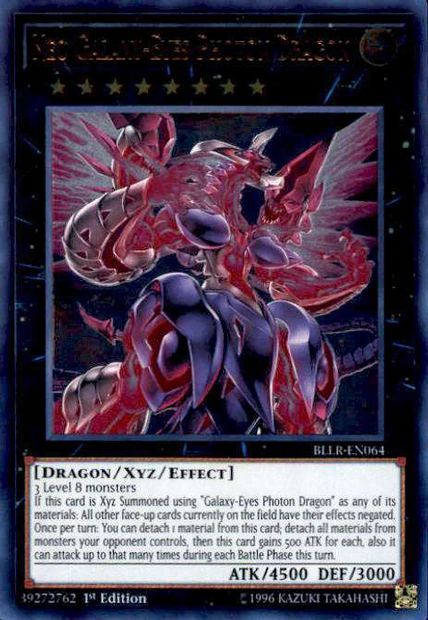 Neo Galaxy-Eyes Photon Dragon - BLLR-EN064 - Ultra Rare 