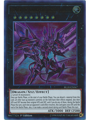 Number 107: Galaxy-Eyes Tachyon Dragon - BLLR-EN067 - Ultra 