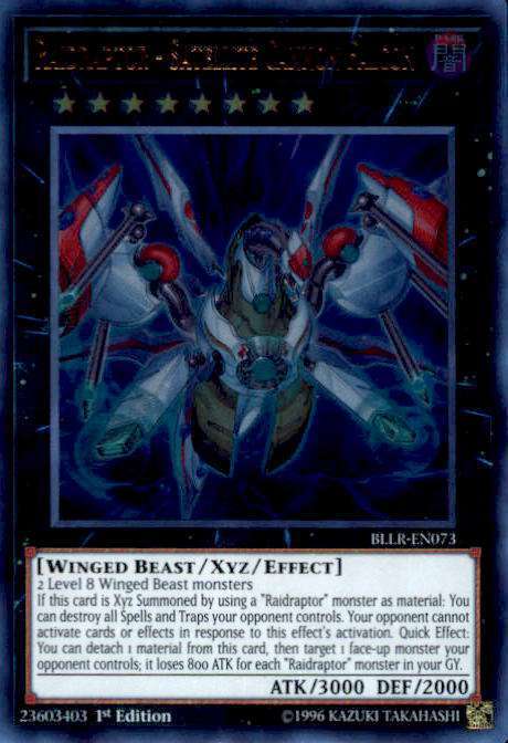 Raidraptor - Satellite Cannon Falcon - BLLR-EN073 - Ultra Rare  1
