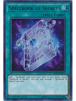 Spellbook of Secrets - BLLR-EN075 - Ultra Rare 