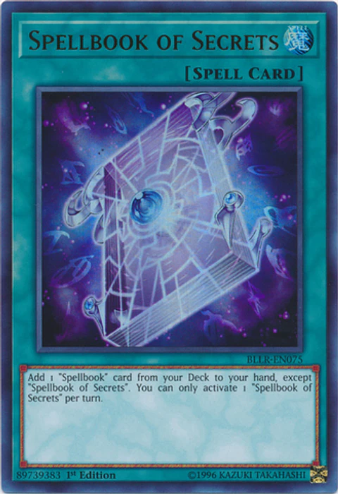Spellbook of Secrets - BLLR-EN075 - Ultra Rare 