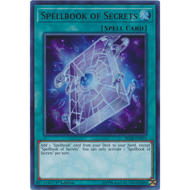 Spellbook of Secrets - BLLR-EN075 - Ultra Rare 