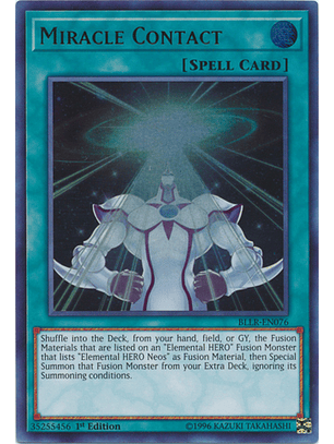 Miracle Contact - BLLR-EN076 - Ultra Rare