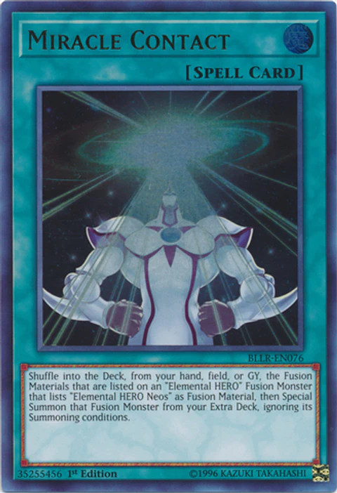 Miracle Contact - BLLR-EN076 - Ultra Rare