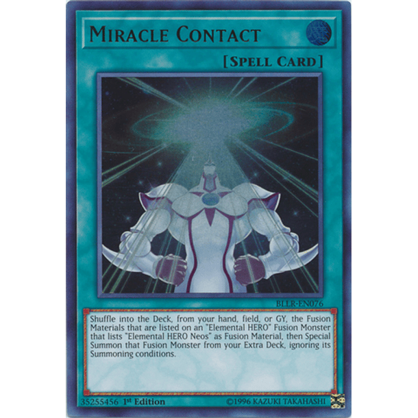 Miracle Contact - BLLR-EN076 - Ultra Rare