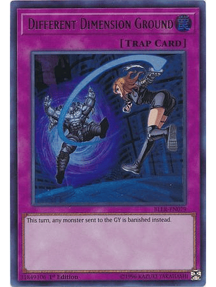 Different Dimension Ground - BLLR-EN079 - Ultra Rare