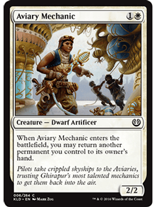 Aviary Mechanic - KLD