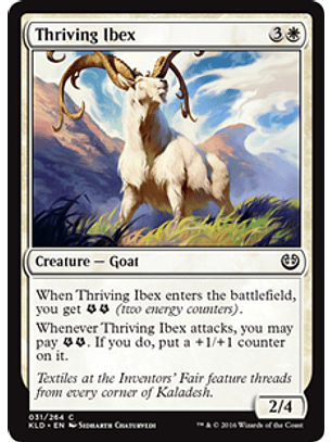 Thriving Ibex - KLD