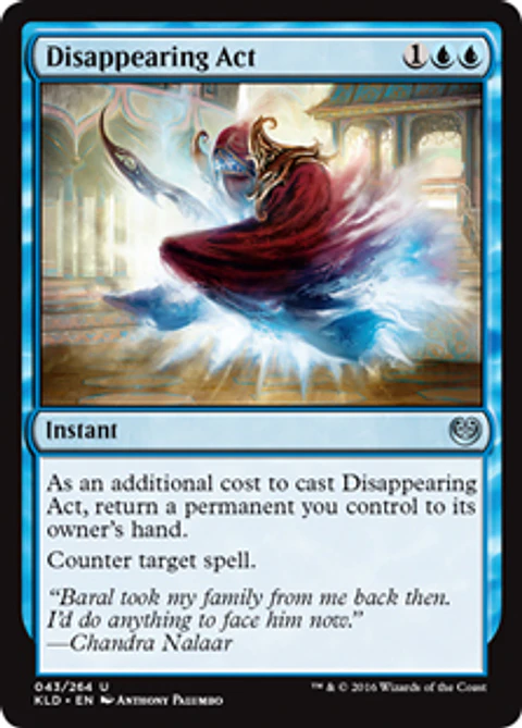 Dissapearing Act - KLD