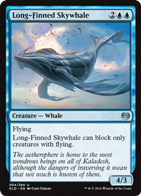 Long-Finned Skywhale - KLD