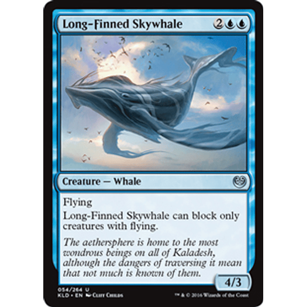 Long-Finned Skywhale - KLD