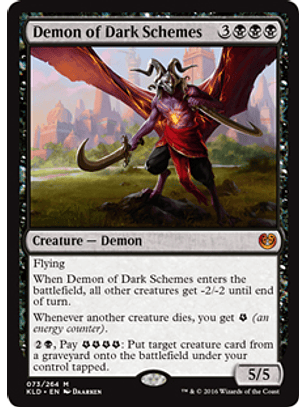 Demons of Dark Schemes - KLD