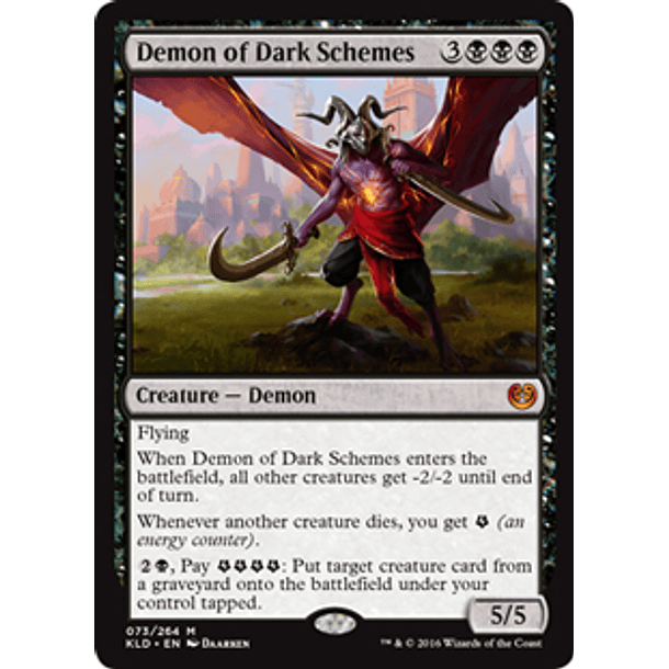 Demons of Dark Schemes - KLD