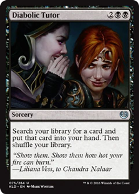Diabolic Tutor - KLD