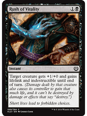 Rush of Vitality - KLD - C
